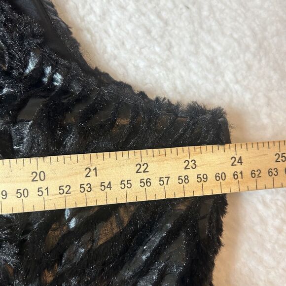 Conrad C Women’s 18 Vest Artsy Black Chic Career Zebra Art Pockets (tacked)Soft - Picture 7 of 13